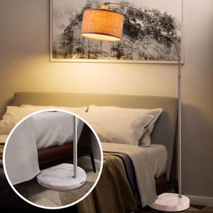 Produktbild für Stehlampe Monzana 108093, grau, 150-170 cm
