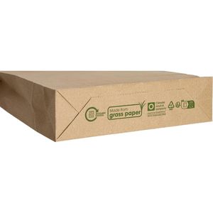 Produktbild für Faltentaschen flexiPAK Eco, D4, braun