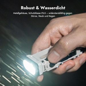 Produktbild für Taschenlampe Wuben X4 weiß, LED, aufladbar