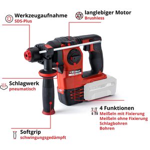 Produktbild für Bohrhammer Einhell-Professional HEROCCO 18/20, SDS+