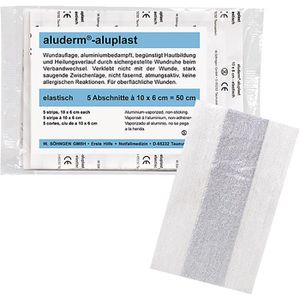 Pflaster Söhngen Aluderm Aluplast, 5 Stück