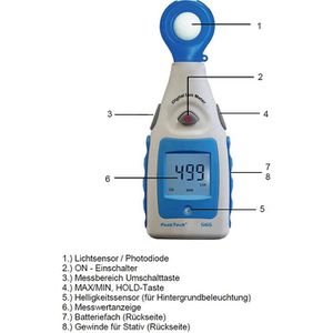 Produktbild für Luxmeter PeakTech P 5165