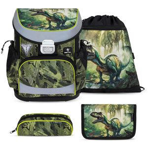 Schulranzen Belmil Mini-Fit, Lost World, 4-teilig