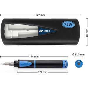 Produktbild für Lötkolben Ersa 0G07400141 Independent 75 Profi-Set
