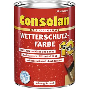 Produktbild für Holzfarbe Consolan Wetterschutzfarbe, 0,75l