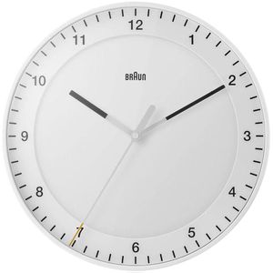Produktbild für Wanduhr Braun BC17W, Kunststoff, analog, Funkuhr