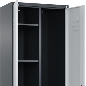 Produktbild für Mehrzweckschrank CP-Möbel Classic Plus, abschließbar, grau