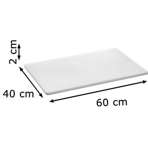 Produktbild für Schneidebrett Bartscher A120592 aus Kunststoff