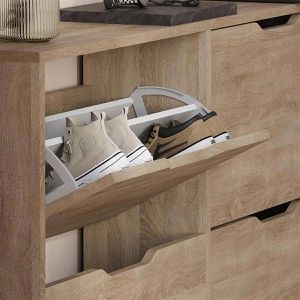 Produktbild für Schuhschrank Vicco Luca, sonoma eiche