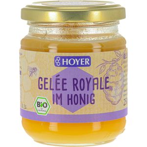 Hoyer Honig Gelée Royale im Honig, BIO, 250g