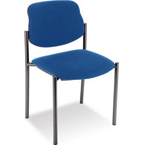 Produktbild für Besucherstuhl Nowy-Styl Styl black, stapelbar