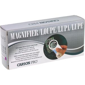 Produktbild für Lupe Carson-Optical CP-40 MagniFlash, mit Licht