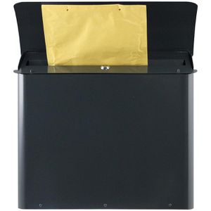 Produktbild für Briefkasten SafePost 21055 ScanPro 21, anthrazit, aus Stahl