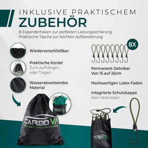 Produktbild für Anhängernetz CargoVA grobmaschig