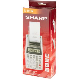 Produktbild für Tischrechner Sharp EL 1611V, Farbbanddruck