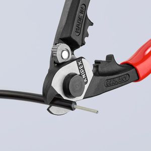 Produktbild für Drahtseilschere Knipex 95 61 190, für harte Drahtseile