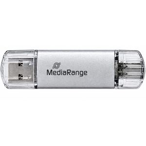 Produktbild für USB-Stick MediaRange Kombo MR939-1, 256 GB