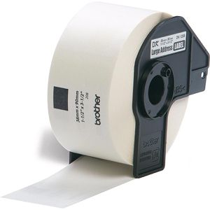 Produktbild für Brother-Etiketten Brother DK-11208, weiß