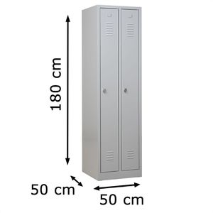 Produktbild für Spind G-Office WRC/2.1850, lichtgrau