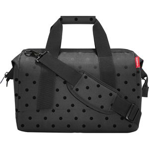 Produktbild für Reisetasche Reisenthel Allrounder M, glossy dots black, 40 cm