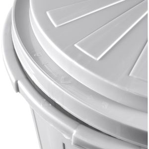 Produktbild für Mülleimer Keeeper Supermax-Tonne, light silver