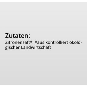 Produktbild für Zitronensaft Edeka Direktsaft ohne Konservierungsstoffe, BIO