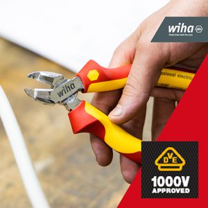 Produktbild für Abisolier-Seitenschneider Wiha 26745, electric