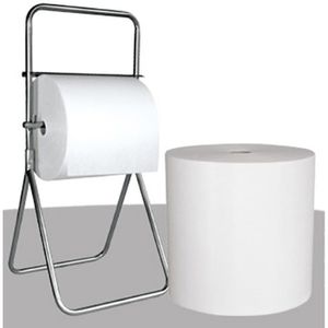 Produktbild für Putztuchrolle Wipex Supreme 205030, aus Vlies, weiß