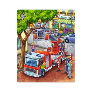 Produktbild für Puzzle Haba 1302759001, Polizei, Feuerwehr &amp; Co.