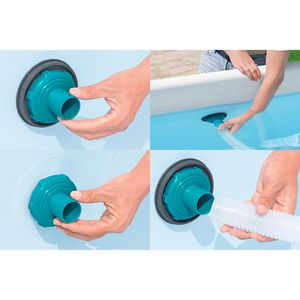 Produktbild für Pool-Skimmer Bestway 58233, Einhängeskimmer bis 2006 l/h
