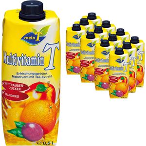Produktbild für Eistee meinT Multivitamin, im Tetrapack