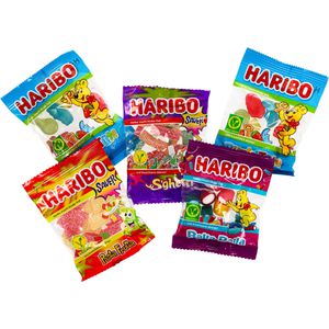 Produktbild für Fruchtgummis Haribo Knallbunt Minis