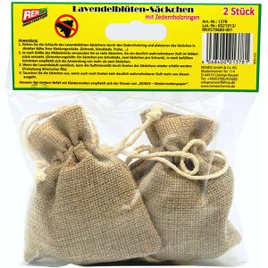 Produktbild für Mottenschutz Reinex Lavendelblüten-Säckchen mit Zedernholz
