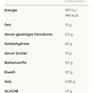 Produktbild für Müsli Dr.Oetker Vitalis Veganes Knusper Apple White Chunks