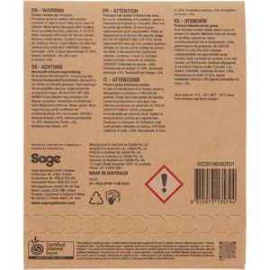 Produktbild für Kaffeemaschinenreiniger Sage Appliances SCC201NEU0ZEU1