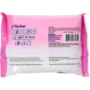 Produktbild für Abschminktücher Elina-med 3in1 Gesichtspflege, Make-up Remover