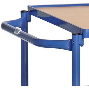 Produktbild für Tischwagen Fetra 2956, aus Metall &amp; Holz