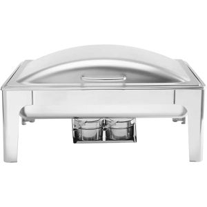 Chafing-Dish Hendi ProfiLine, silber satiniert, mit Brennpaste