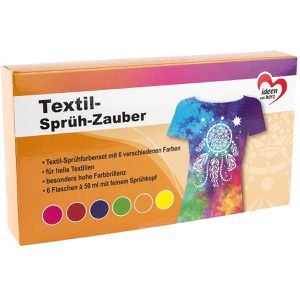 Produktbild für Stoffmalfarben Ideen-mit-Herz Textil-Sprüh-Zauber