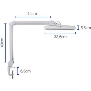 Produktbild für Schreibtischlampe Maul Maulintro, weiß, LED, dimmbar