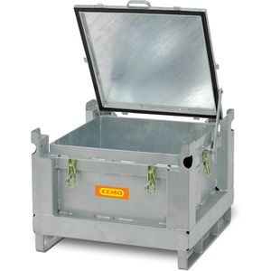 Produktbild für Akku-Sicherheitsbox CEMO Stahlsammelbehälter, feuerfest