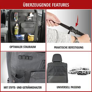 Produktbild für Auto-Organizer Walser Multibag 24006, für Rücksitz