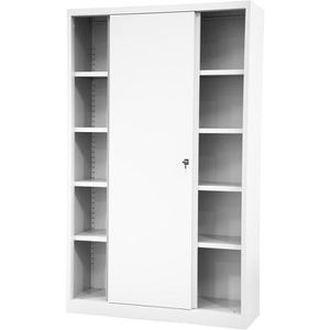 Produktbild für Schiebetürenschrank Bisley Eco SD12194S696, abschließbar