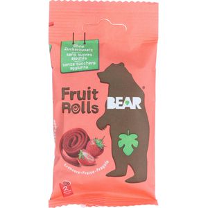 Produktbild für Fruchtriegel BEAR Fruit Rolls Erdbeere