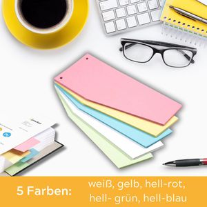 Produktbild für Trennstreifen perfect-line Trapez, farbig sortiert