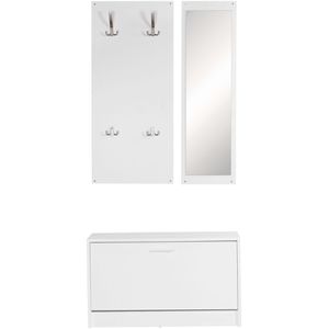 Wandgarderobe Wohnling Jana, WL5.166, Holz