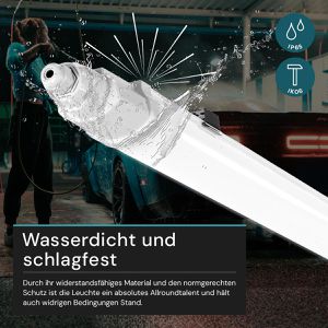 Produktbild für Feuchtraumleuchte Luxula LX200140, LED mit 18 Watt