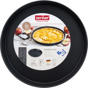 Produktbild für Pizzablech Zenker Black Metallic, antihaftbeschichtet, rund