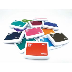 Produktbild für Stempelkissen Colop Make 2, cozy red