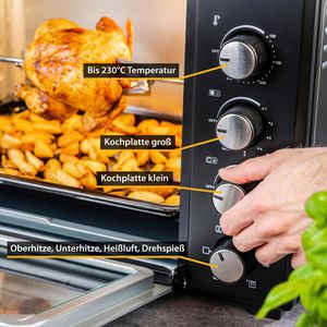 Produktbild für Minibackofen TZS-First-Austria FA-5045-5